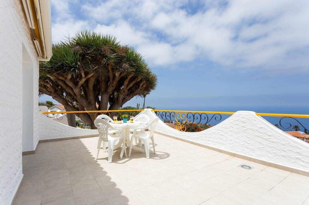 Acogedora Vivienda En Tenerife Con Vistas& Piscina Tacoronte Luaran gambar
