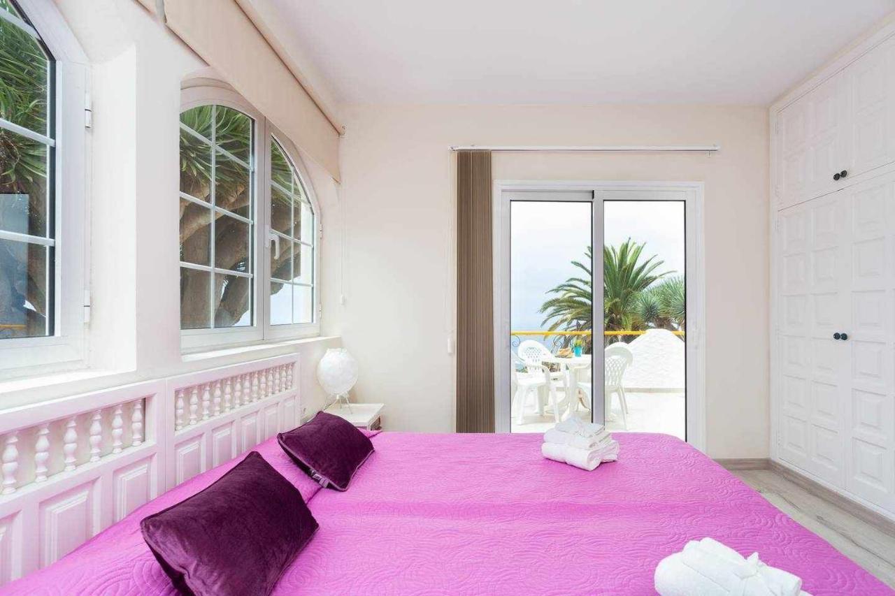 Acogedora Vivienda En Tenerife Con Vistas& Piscina Tacoronte Luaran gambar